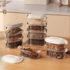 Multi-Layer Acrylic Spice Storage Box | Airtight Seasoning Organizer