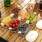 Multi-Layer Acrylic Spice Storage Box | Airtight Seasoning Organizer