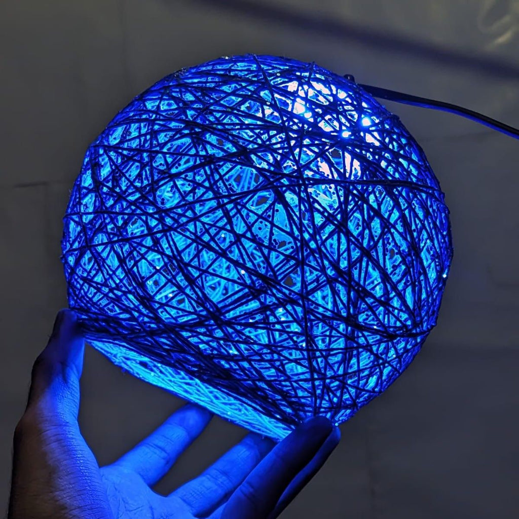 String Ball Decorative Lamp | Cozy Ambient Light for Bedroom & Home Decor