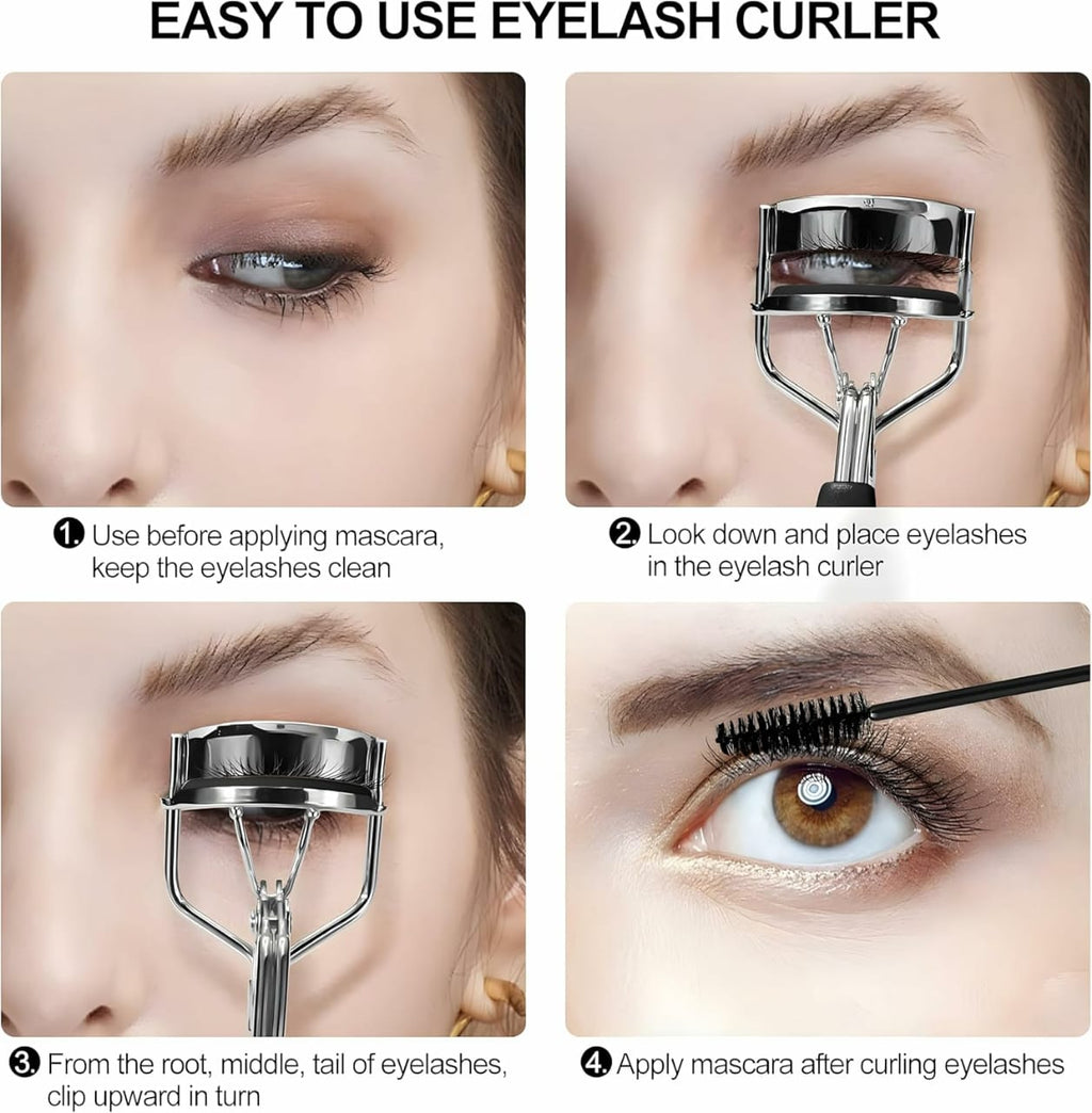 Professional Eyelash Curler | Easy Grip Makeup Tool for Beautiful Lash Styling