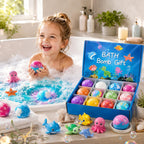 Kids Surprise Bath Bombs with Hidden Toy | Colorful Fizzing Bath Bomb for Children