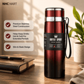 Slim Stainless Steel Water Bottle | Insulated Leakproof Hot & Cold Travel Bottle