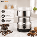 Mini Electric Spice & Coffee Grinder | 85g Stainless Steel Blade Grinder
