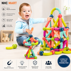 25-Piece Magnetic Building Blocks Set for Kids | Educational Magnetic Balls & Rods