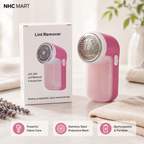 JJY-201 Rechargeable Lint Remover | Portable USB Fabric Shaver & Fuzz Cleaner
