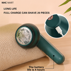 Rechargeable Lint Remover | Electric Fabric Shaver for Clothes & Fabric Care