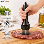 Stainless Steel Meat Tenderizer – Manual Meat Needle Tenderizer Tool