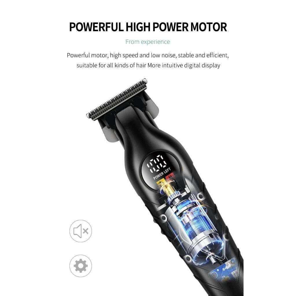 Daling DL 1777 Professional Hair Clipper | Stainless Steel Blades for Men’s Hair & Beard Trimming