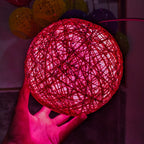 String Ball Decorative Lamp | Cozy Ambient Light for Bedroom & Home Decor