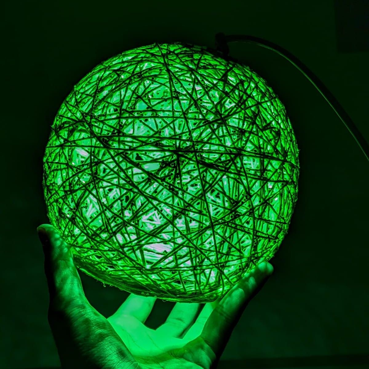 String Ball Decorative Lamp | Cozy Ambient Light for Bedroom & Home Decor