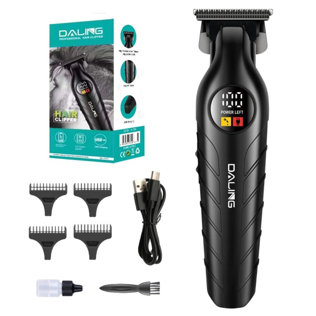 Daling DL 1777 Professional Hair Clipper | Stainless Steel Blades for Men’s Hair & Beard Trimming