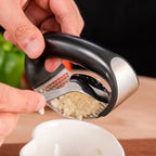 Stainless Steel Garlic Press & Crusher