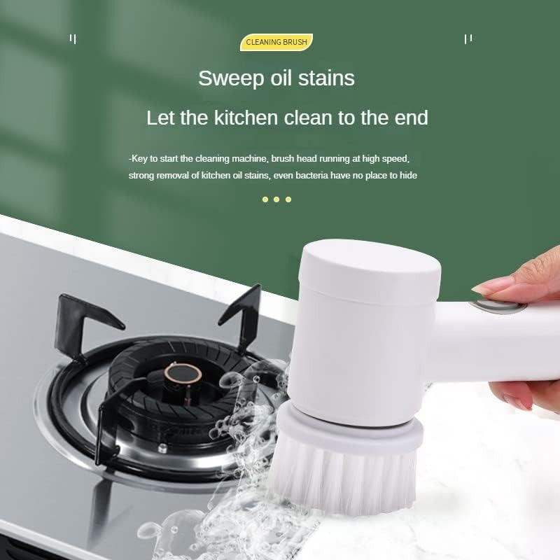 Magic Brush 5-in-1 Cordless Electric Spin Scrubber