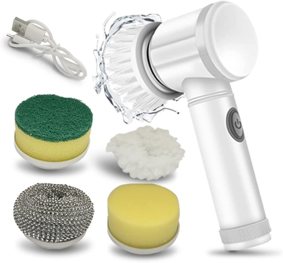 Magic Brush 5-in-1 Cordless Electric Spin Scrubber
