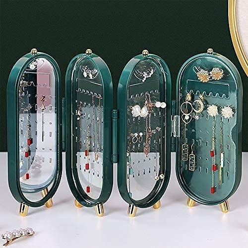 Jewelry Organizer Box with Mirror