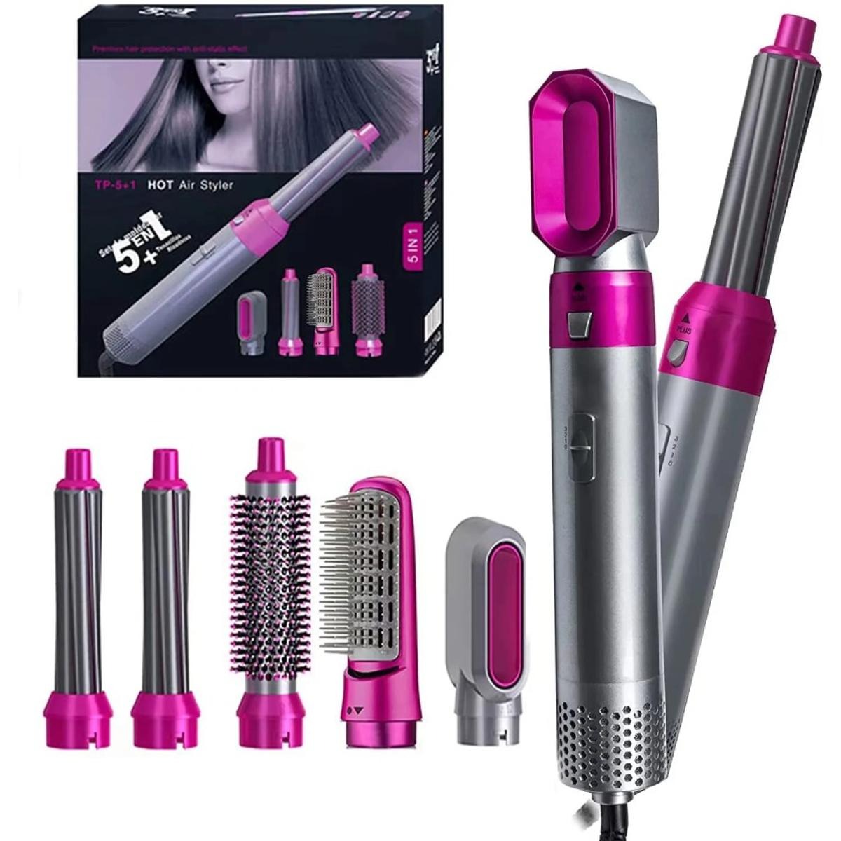 5-in-1 Hot Air Hair Styler Brush