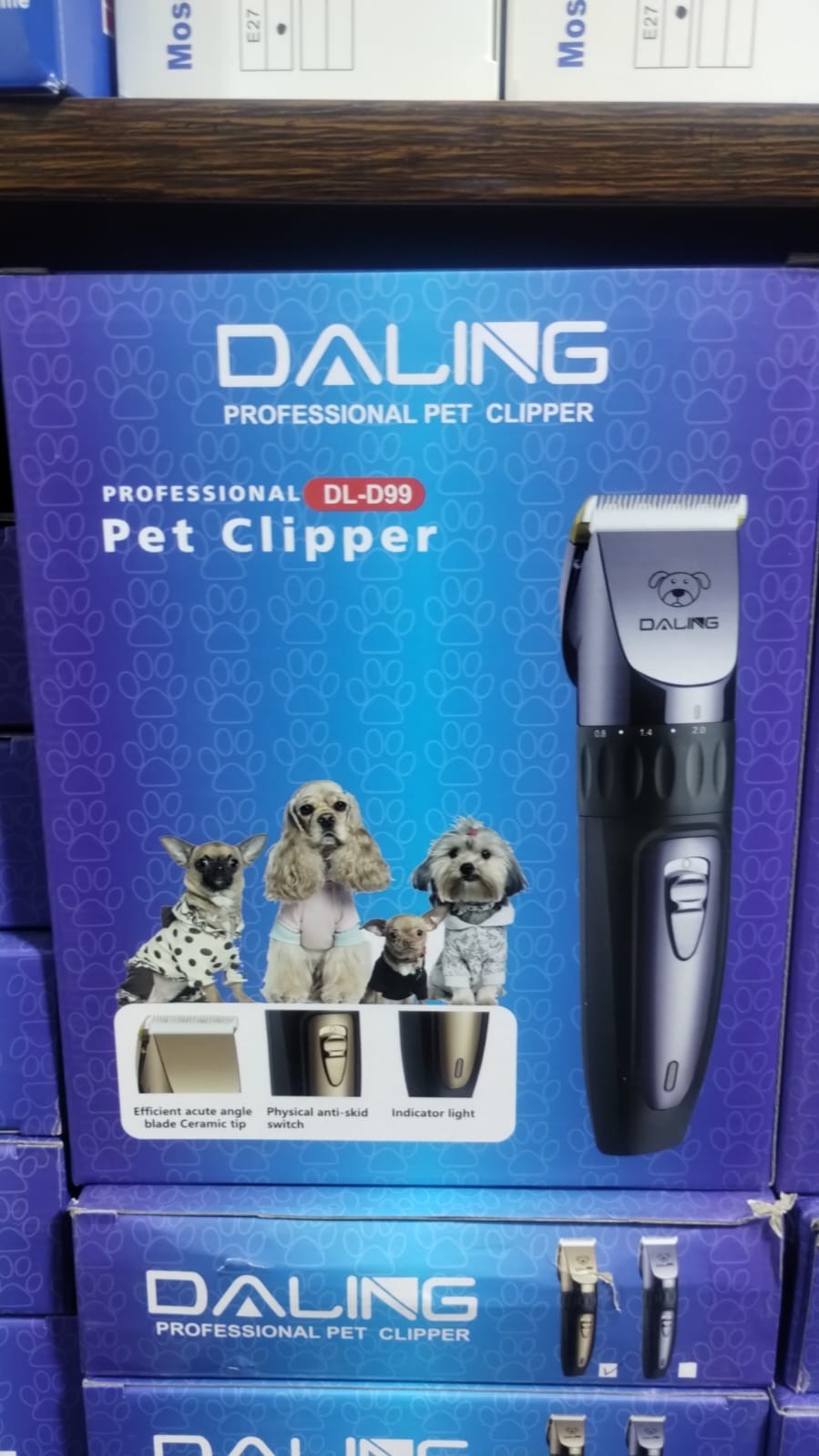 Daling Rechargeable Pet Grooming Clipper
