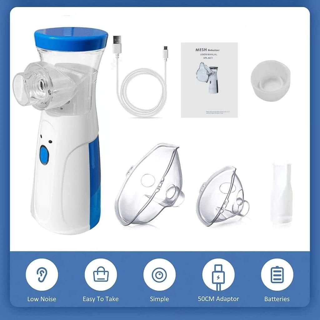 Portable USB Mesh Nebulizer for Adults & Kids