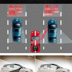 Pack of 2 Blind Spot Mirrors – Round Wide Angle Car Side Mirror Lenses