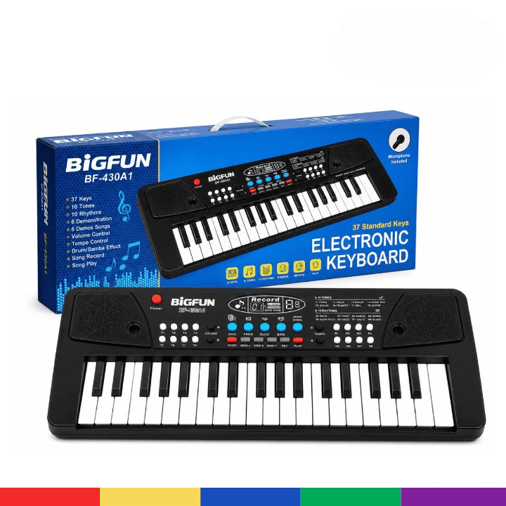 Bigfun 37-Key Electronic Piano Keyboard for Kids – Musical Toy