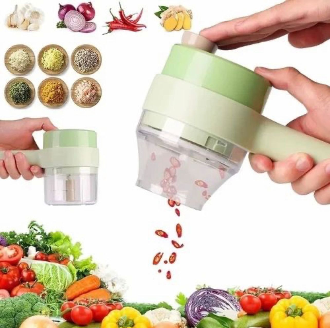 Rechargeable Electric Handheld Food Chopper