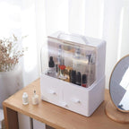 Modern Multi-Layer Makeup Organizer Box