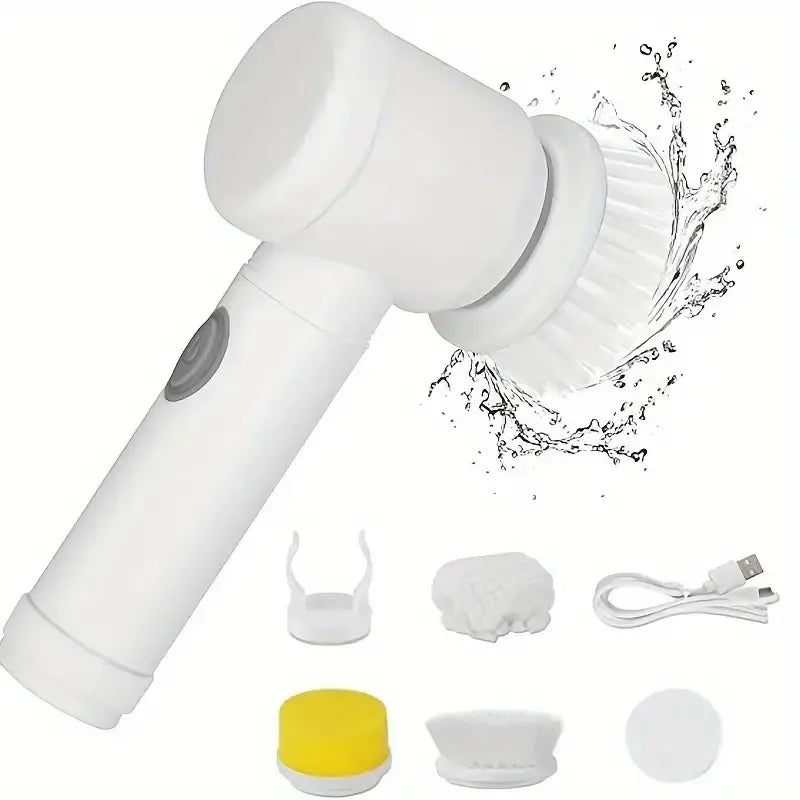 Magic Brush 5-in-1 Cordless Electric Spin Scrubber