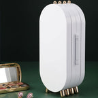 Jewelry Organizer Box with Mirror