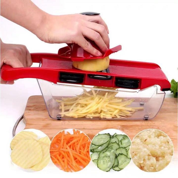 10-in-1 Mandoline Vegetable Slicer & Cutter