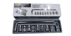 Professional 9-Piece Socket Wrench Set