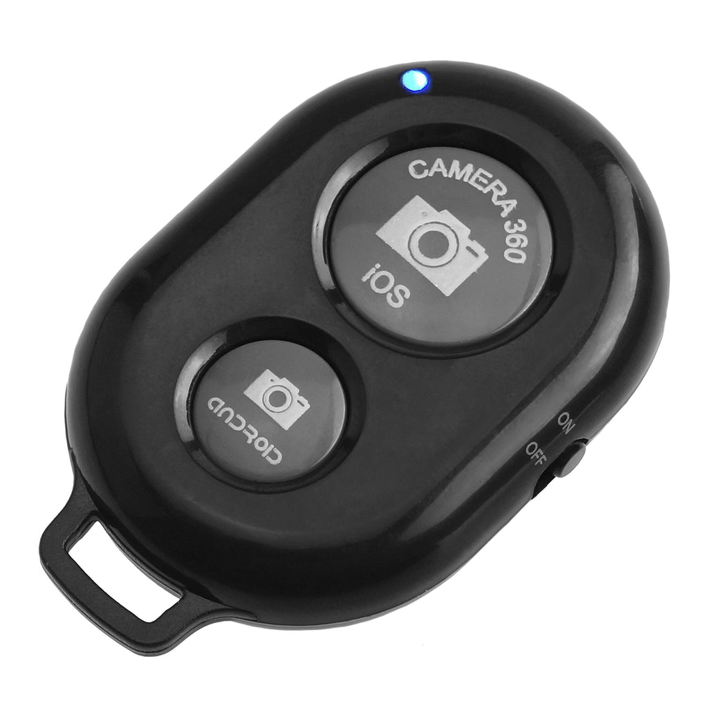 Bluetooth wireless remote shutter for iOS and Android smartphone cameras and selfies