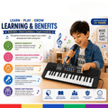 Bigfun 37-Key Electronic Piano Keyboard for Kids – Musical Toy