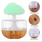 Cloud Rain Aroma Diffuser – Rechargeable LED Humidifier with Night Light