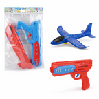 Aircraft Launcher Gun Toy – Foam Glider Airplane Launcher for Kids