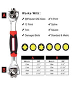 48-in-1 Universal Multi-Function Wrench