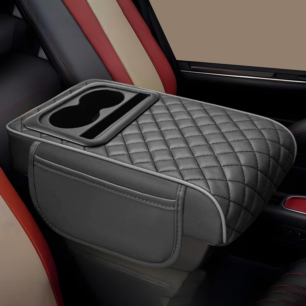 Universal Car Armrest Cushion with Storage