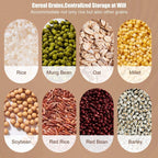 7KG Rotatable Airtight Rice Storage Container