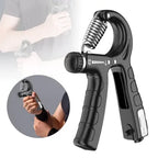 Adjustable Hand Grip Strengthener with Counter