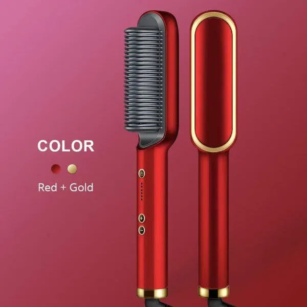 HQT-909B Ceramic Hair Straightening Brush