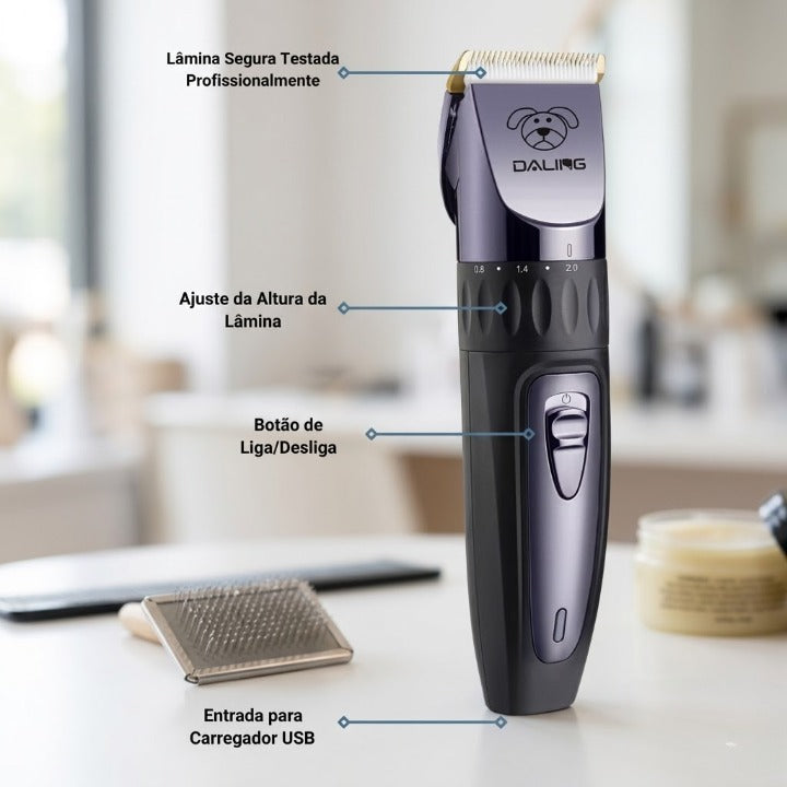 Daling Rechargeable Pet Grooming Clipper