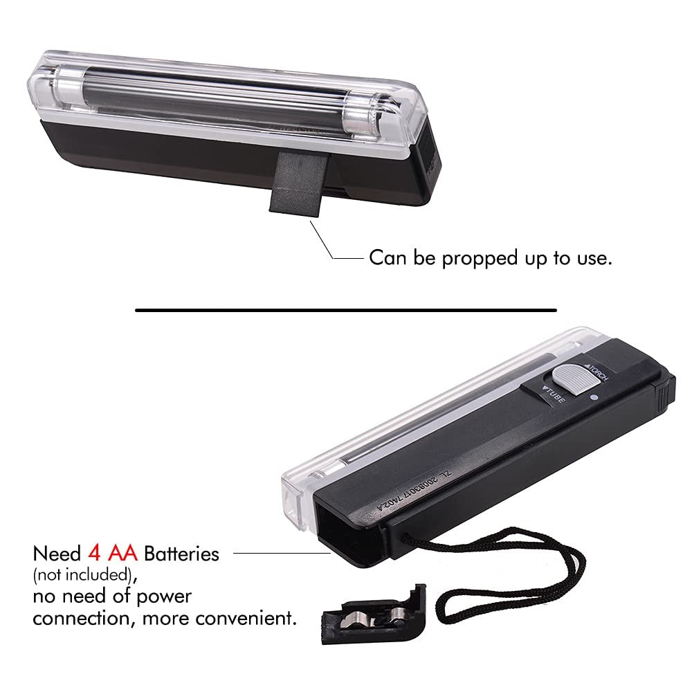 Portable Money Detector UV Blacklight – Handheld Currency Checker for Banknotes & Passports