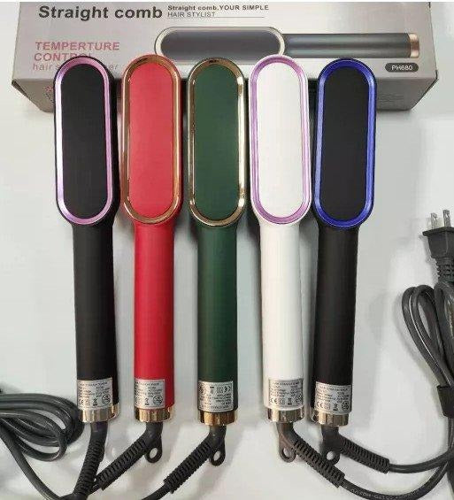 HQT-909B Ceramic Hair Straightening Brush