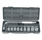 Professional 9-Piece Socket Wrench Set