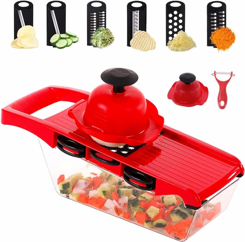 10-in-1 Mandoline Vegetable Slicer & Cutter