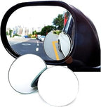 Pack of 2 Blind Spot Mirrors – Round Wide Angle Car Side Mirror Lenses