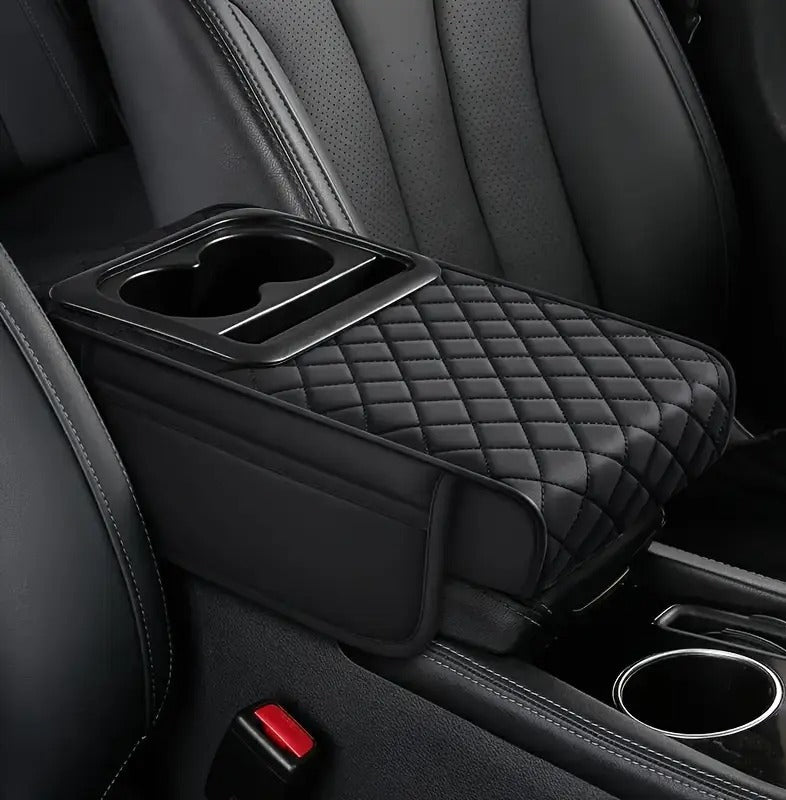 Universal Car Armrest Cushion with Storage
