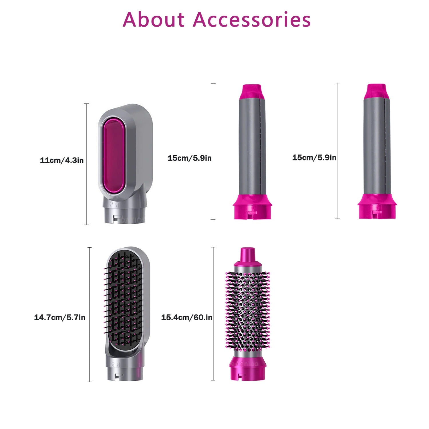 5-in-1 Hot Air Hair Styler Brush