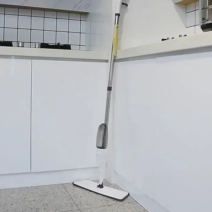 Magic Spray Flat Mop with 360° Swivel Head