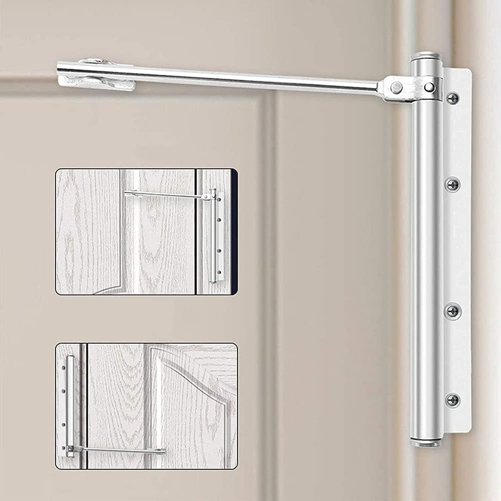 Heavy-duty automatic self-closing door closer for smooth and controlled door closing in homes, offices, and commercial spaces