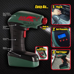 Air Dragon Portable Air Compressor – Digital Tire Inflator with LED Light for Car, Bike & Sports Balls